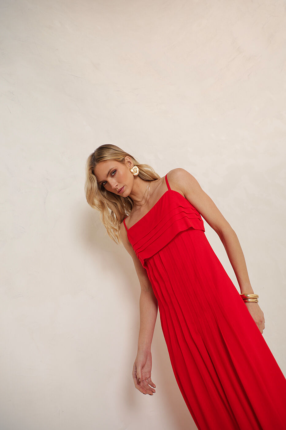 Vestido Pregas | Donna50